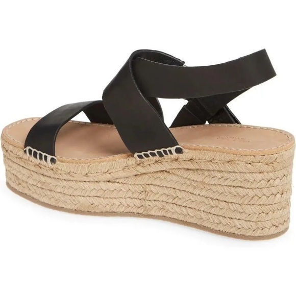 Rag & Bone August Espadrille in suede upper & leather lining sandals Sz-9.5. D - Picture 14 of 14